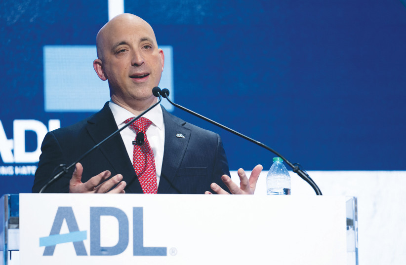 ANTI-DEFAMATION League CEO Jonathan Greenblatt speaks during an ADL summit in New York City in November. He has criticized The New York Times for its depiction of the ultra-Orthodox. (credit: JEENAH MOON/REUTERS) ANTI-DEFAMATION League CEO Jonathan Greenblatt speaks during an ADL summit in New York City in November. He has criticized The New York Times for its depiction of the ultra-Orthodox. (credit: JEENAH MOON/REUTERS)