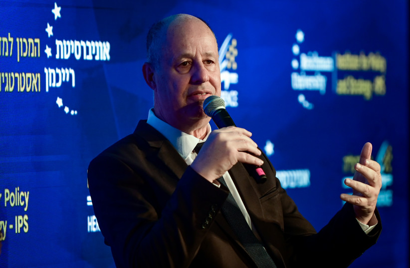 National Security Advisor Tzachi Hanegbi attends the Herzliya Conference, on May 23, 2023. (credit: AVSHALOM SASSONI/FLASH90) National Security Advisor Tzachi Hanegbi attends the Herzliya Conference, on May 23, 2023. (credit: AVSHALOM SASSONI/FLASH90)
