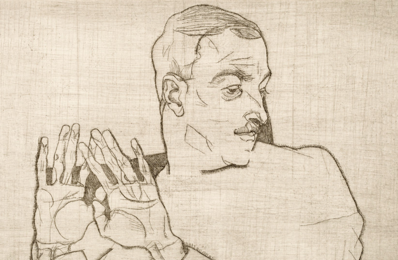 Portrait of Arthur Roessler (1914) by Egon Schiele. Original male line art drawing from The MET museum. Digitally enhanced by rawpixel. (credit: PUBLIC DOMAIN/ WIKIMEDIA COMMONS) Portrait of Arthur Roessler (1914) by Egon Schiele. Original male line art drawing from The MET museum. Digitally enhanced by rawpixel. (credit: PUBLIC DOMAIN/ WIKIMEDIA COMMONS)