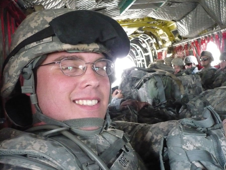Jonathan Ore’s military career ended abruptly after he was severely injured during a jump.