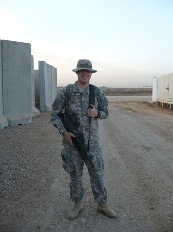 Jonathan Ore during a deployment.
